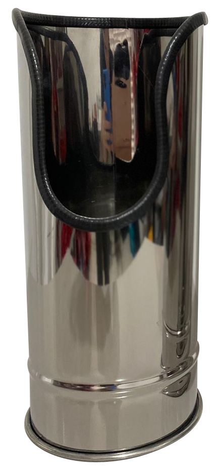 Suporte inox Batom Grande (para AP10L e CO2 6kg) Suporte inox Batom Grande (para AP10L e CO2 6kg)