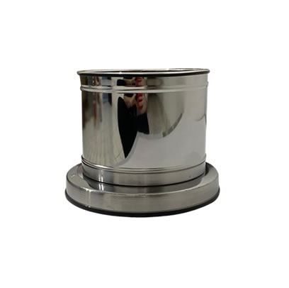 Suporte inox Cartola Pequeno (para PQS 4 e PQS 6kg) Suporte inox Cartola Pequeno (para PQS 4 e PQS 6kg)